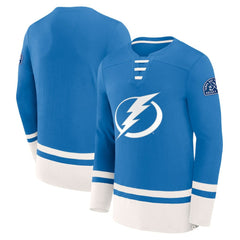 NHL Blue Tampa Bay Lightning Fanatics High Point Long Sleeve T-Shirt