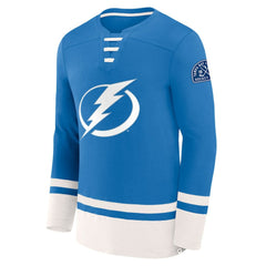 NHL Blue Tampa Bay Lightning Fanatics High Point Long Sleeve T-Shirt