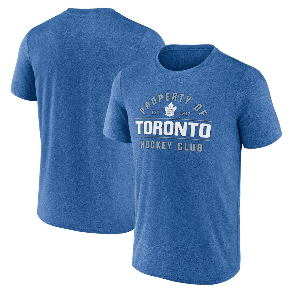 NHL Heather Blue Toronto Maple Leafs Fanatics Property Of T-Shirt