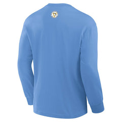 NHL Light Blue Pittsburgh Penguins Fanatics Vintage Rewind Long Sleeve T-Shirt