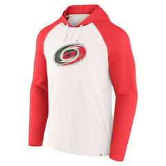 NHL White Carolina Hurricanes Fanatics Vintage Winger Pullover Hoodie