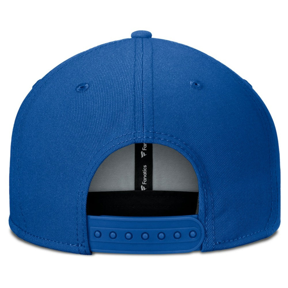 NHL Royal Buffalo Sabres Fanatics Fundamental Gino Stack Snapback Hat