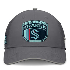 NHL Gray Seattle Kraken Fanatics Home Ice Flex Hat