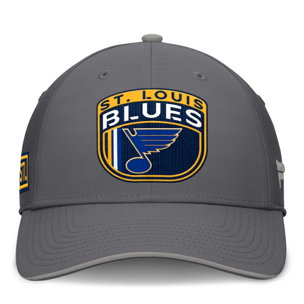 NHL Gray St. Louis Blues Fanatics Home Ice Flex Hat