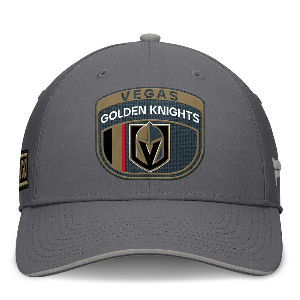 NHL Gray Vegas Golden Knights Fanatics Home Ice Flex Hat