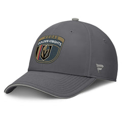 NHL Gray Vegas Golden Knights Fanatics Home Ice Flex Hat