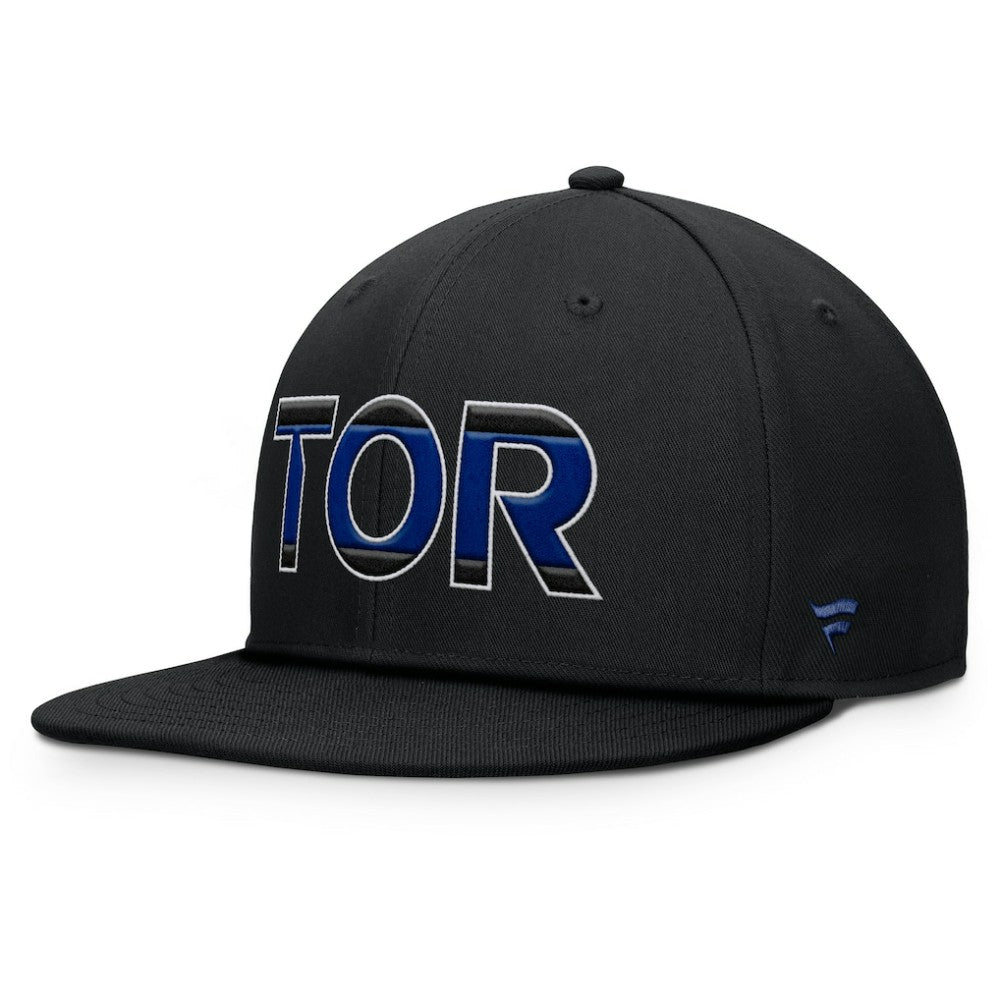 NHL Black Toronto Maple Leafs Fanatics Authentic Pro Alternate Jersey Snapback Hat