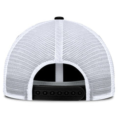 NHL Black/White New Jersey Devils Fanatics Averie Trucker Adjustable Hat