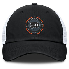 NHL Black/Gray Philadelphia Flyers Fanatics Averie Trucker Adjustable Hat