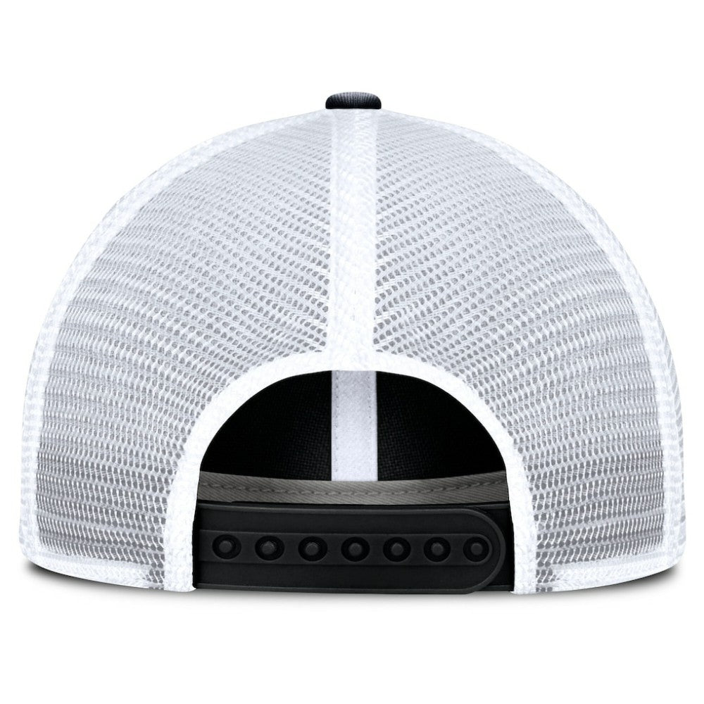 NHL Black/Gray Toronto Maple Leafs Fanatics Averie Trucker Adjustable Hat