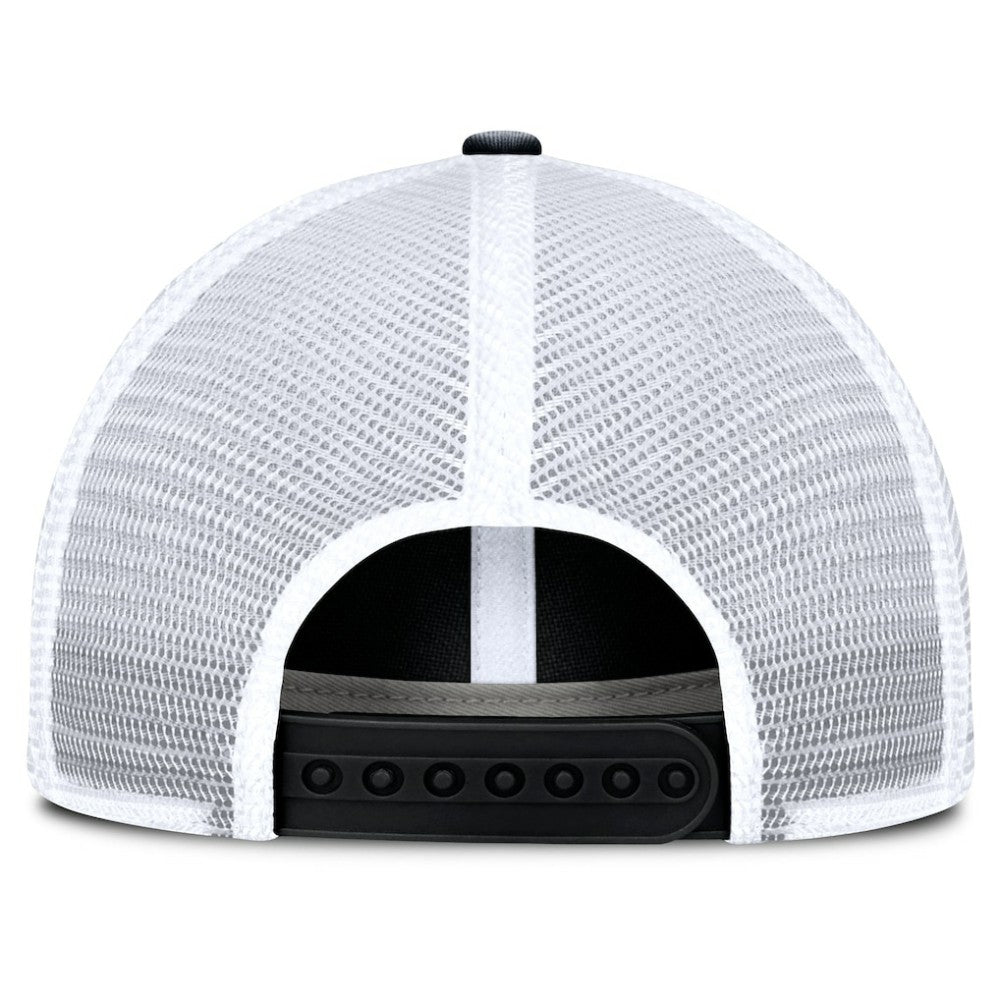NHL Black/White Vegas Golden Knights Fanatics Averie Trucker Adjustable Hat