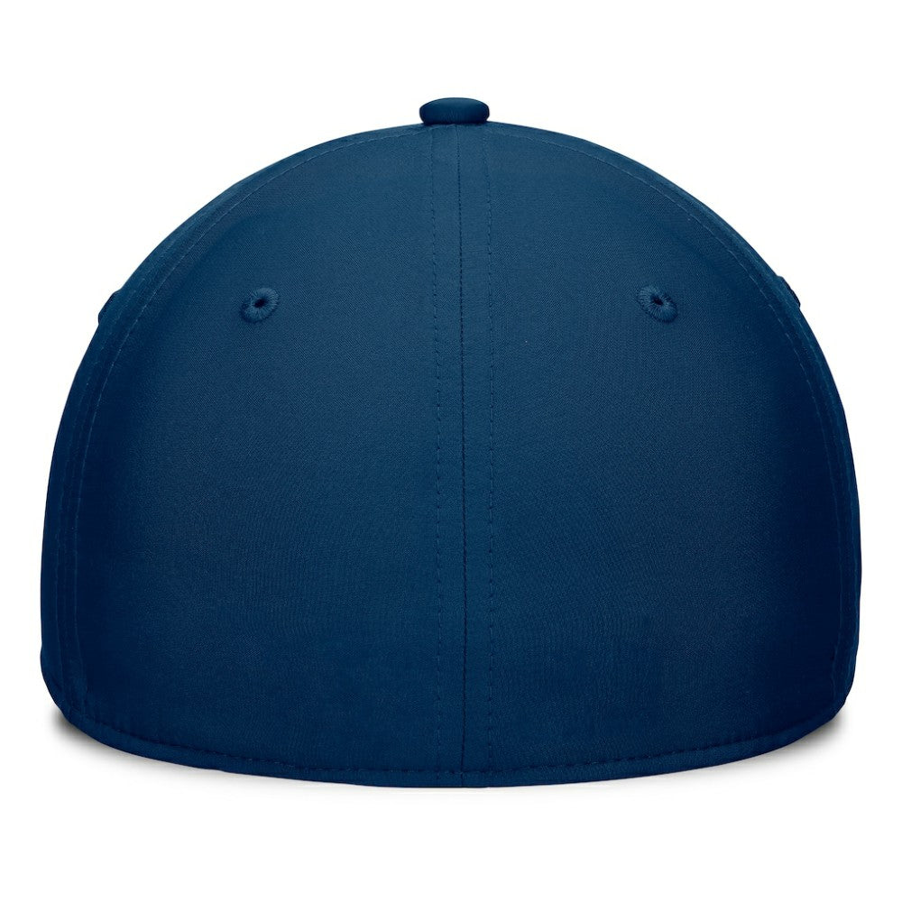 NHL Gray/Navy Seattle Kraken Fanatics Fundamental Top Shelf 2-Tone Flex Hat