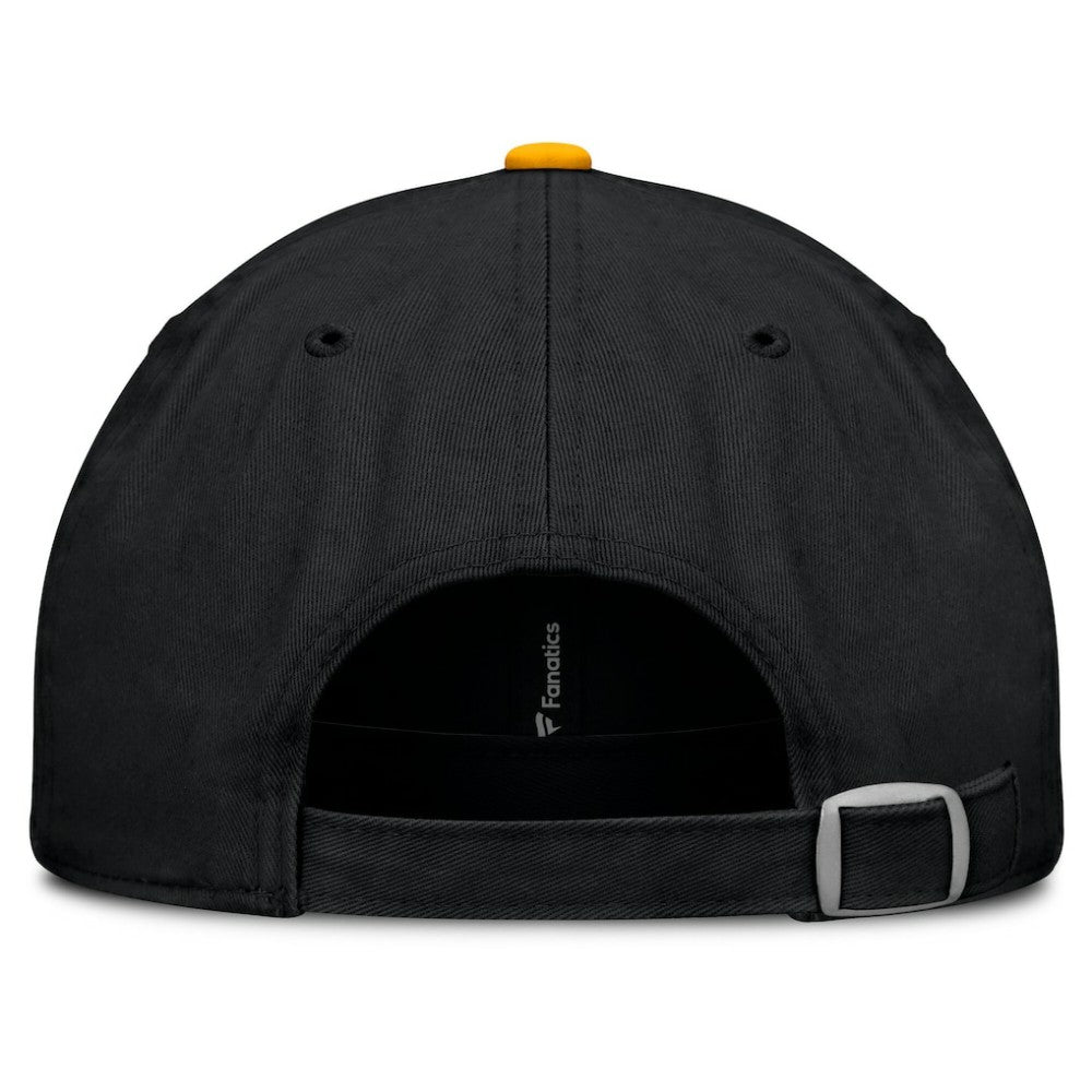 NHL Black/Gold Boston Bruins Fanatics Heritage Home Ice Two-Tone Adjustable Hat