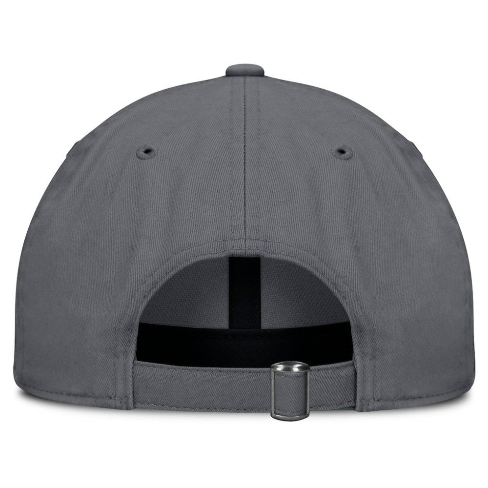 NHL Charcoal Vegas Golden Knights Fanatics Washed Adjustable Hat