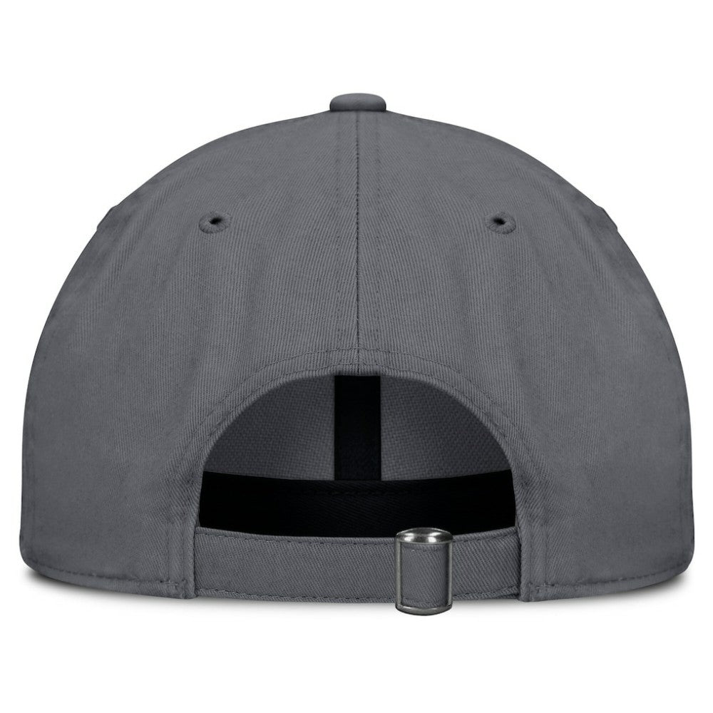 NHL Charcoal Pittsburgh Penguins Fanatics Washed Adjustable Hat