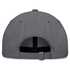 NHL Charcoal Chicago Blackhawks Fanatics Washed Adjustable Hat