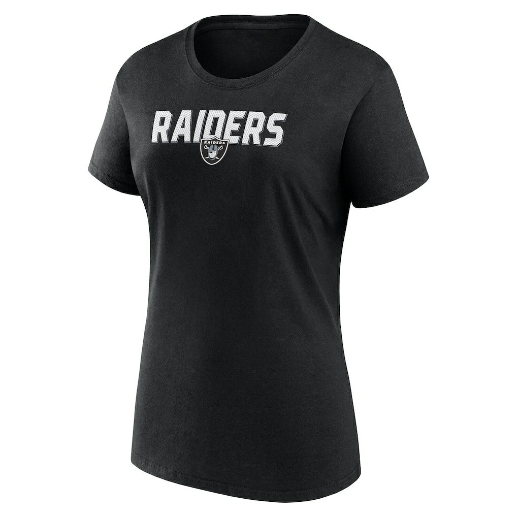 Logo Athletic Women's Lean T-Shirt - Las Vegas Raiders