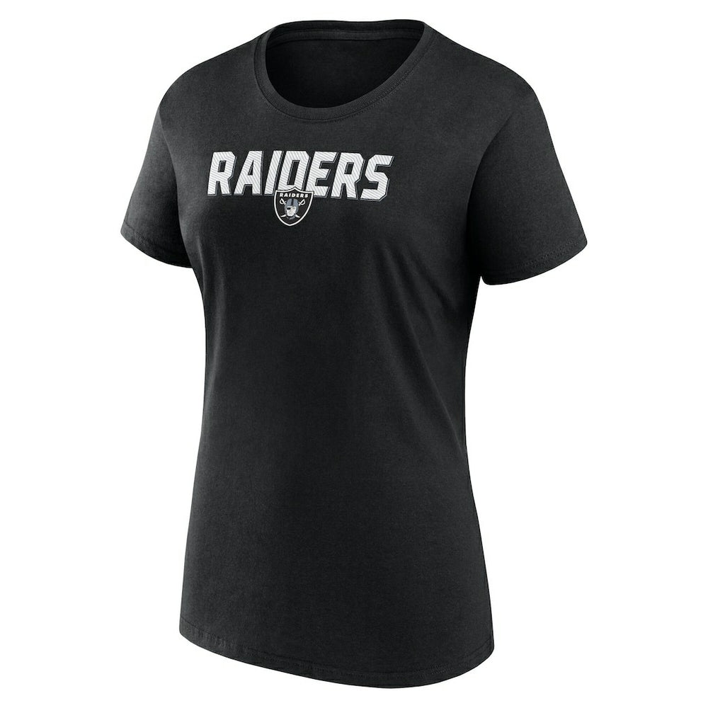 Logo Athletic Women's Lean T-Shirt - Las Vegas Raiders