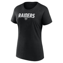 Logo Athletic Women's Lean T-Shirt - Las Vegas Raiders