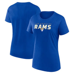 Logo Athletic Women's Lean T-Shirt - Los Angeles Rams