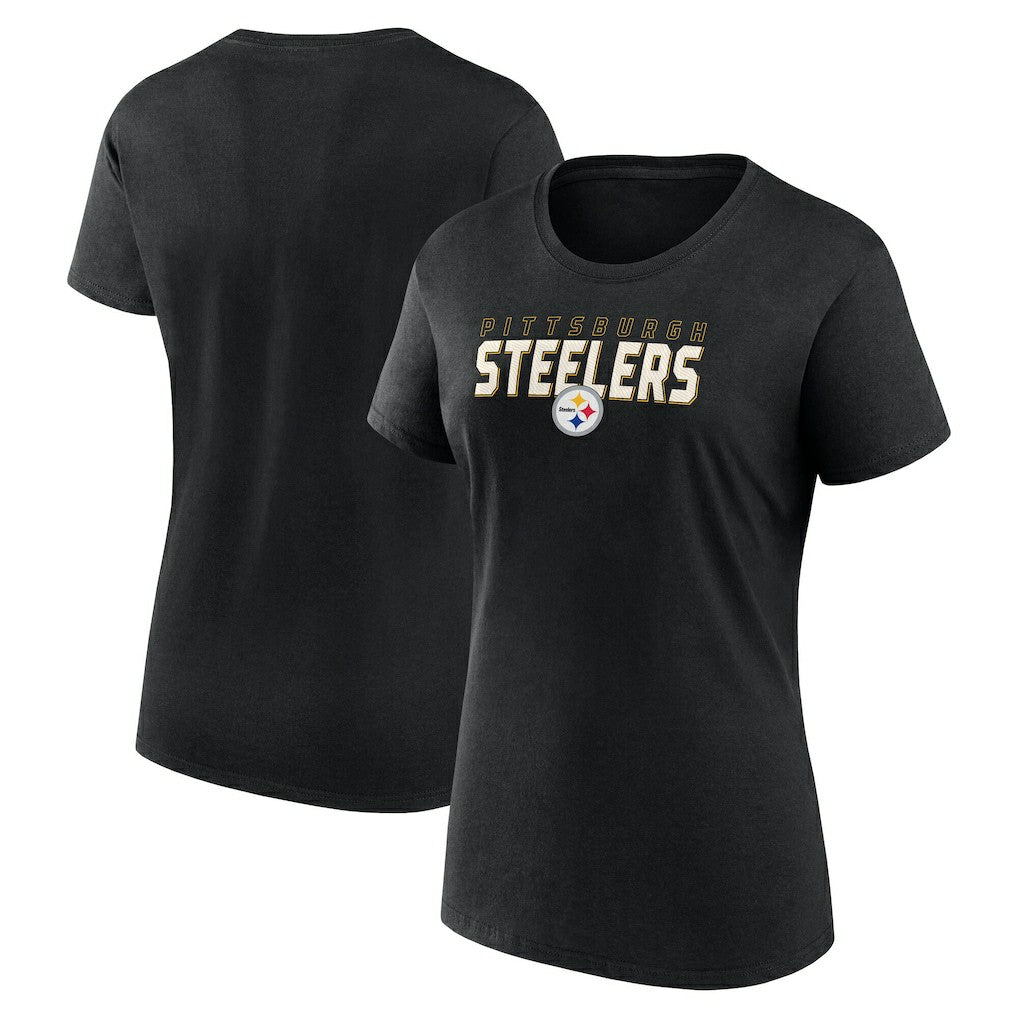 Logo Athletic Women's Lean T-Shirt - Pittsburgh Steelers