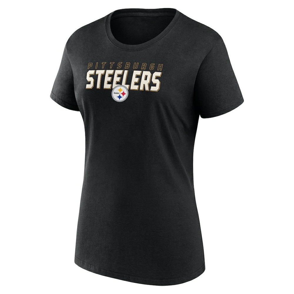 Logo Athletic Women's Lean T-Shirt - Pittsburgh Steelers