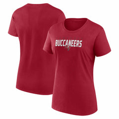 Logo Athletic Women's Lean T-Shirt - Tampa Bay Buccaneers