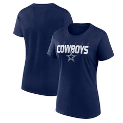 Logo Athletic Women's Lean T-Shirt - Dallas Cowboys