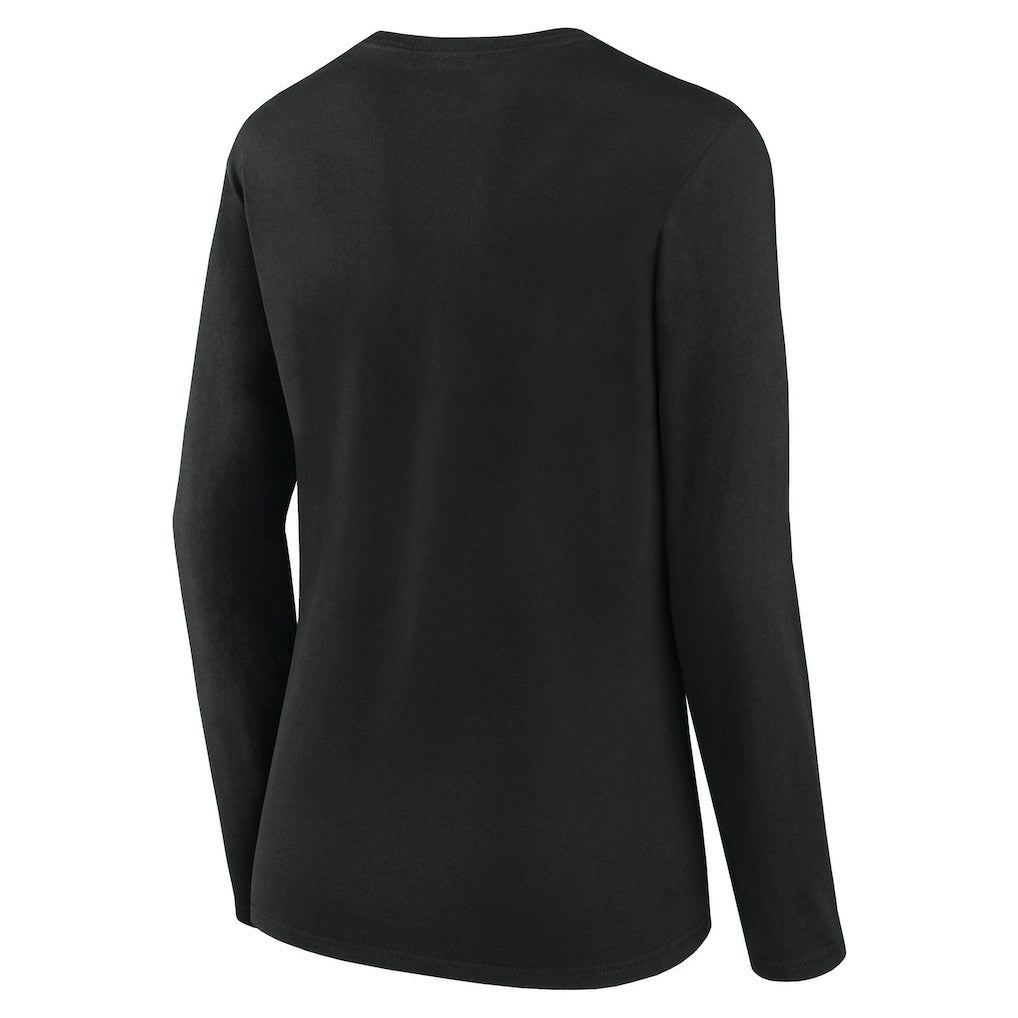 Logo Athletic Women's Grip Long Sleeve T-Shirt - Las Vegas Raiders
