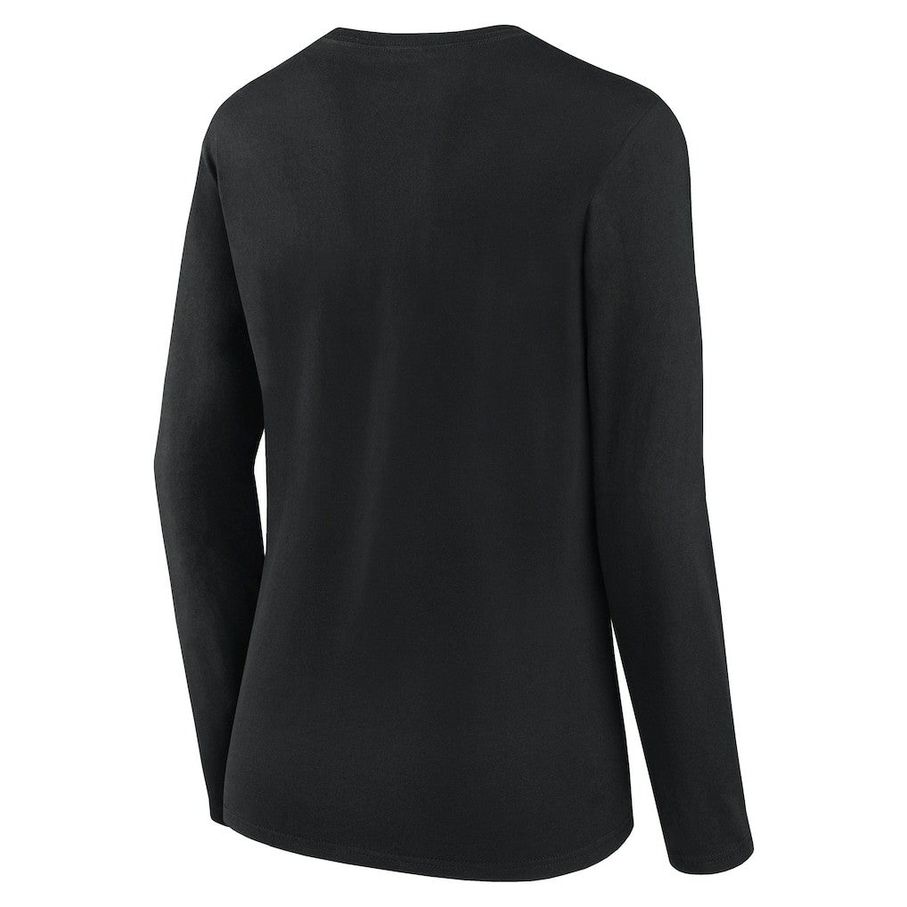 Logo Athletic Women's Grip Long Sleeve T-Shirt - Pittsburgh Steelers
