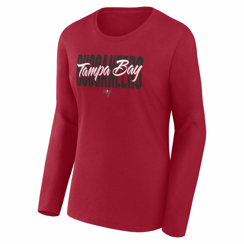 Logo Athletic Women's Grip Long Sleeve T-Shirt - Tampa Bay Buccaneers