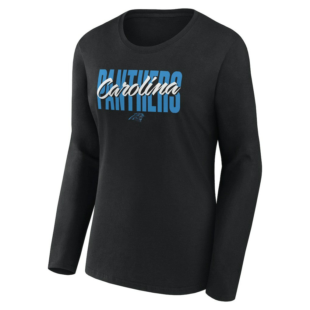 Logo Athletic Women's Grip Long Sleeve T-Shirt - Carolina Panthers