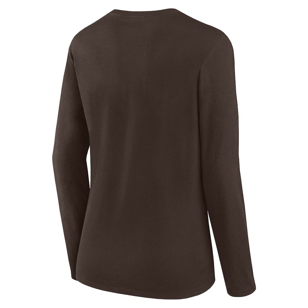Logo Athletic Women's Grip Long Sleeve T-Shirt - Cleveland Browns