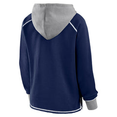 Logo Athletic Women's Boom Fleece Pullover V-Neck Hoodie - Dallas Cowboys