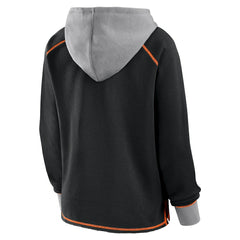 Logo Athletic Women's Boom Fleece Pullover V-Neck Hoodie - Cincinnati Bengals