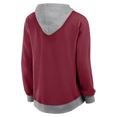 Logo Athletic Women's Hit It French Terry Full-Zip Hoodie - Washington Commanders