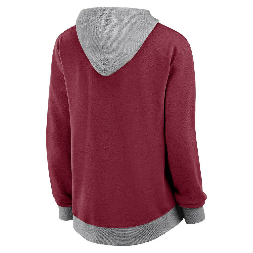 Logo Athletic Women's Hit It French Terry Full-Zip Hoodie - Washington Commanders