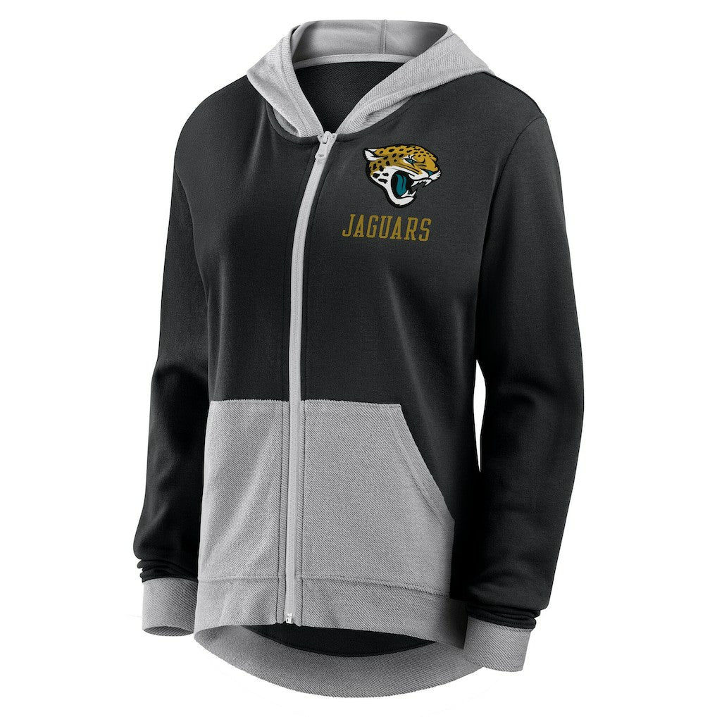 Logo Athletic Women's Hit It French Terry Full-Zip Hoodie - Jacksonville Jaguars
