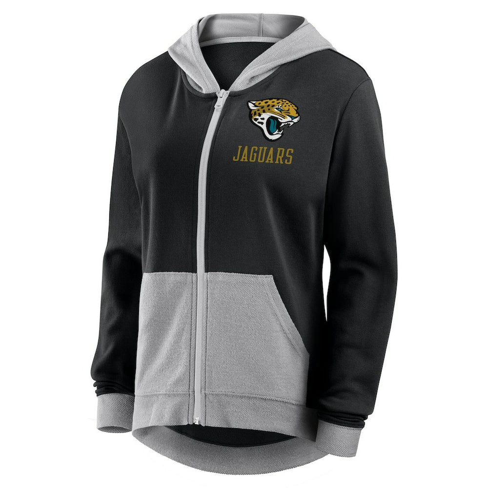 Logo Athletic Women's Hit It French Terry Full-Zip Hoodie - Jacksonville Jaguars
