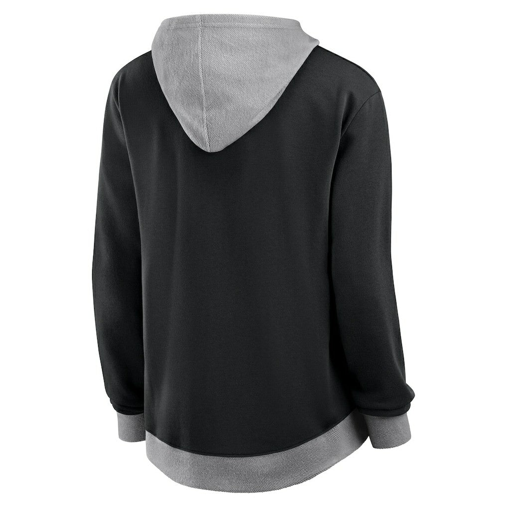 Logo Athletic Women's Hit It French Terry Full-Zip Hoodie - New Orleans Saints