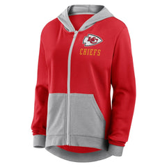 Logo Athletic Women's Hit It French Terry Full-Zip Hoodie - Kansas City Chiefs