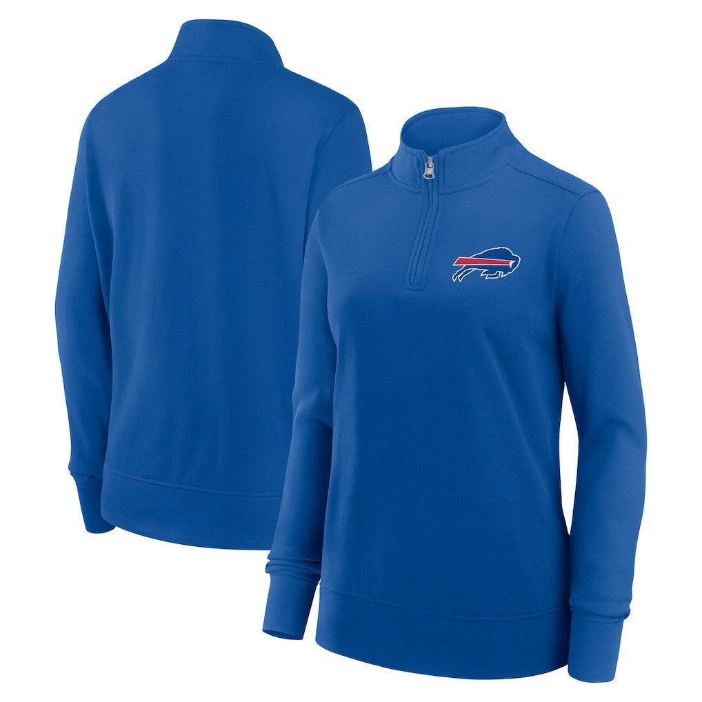 Logo Athletic Women's Velocity Quarter-Zip Jacket - Buffalo Bills