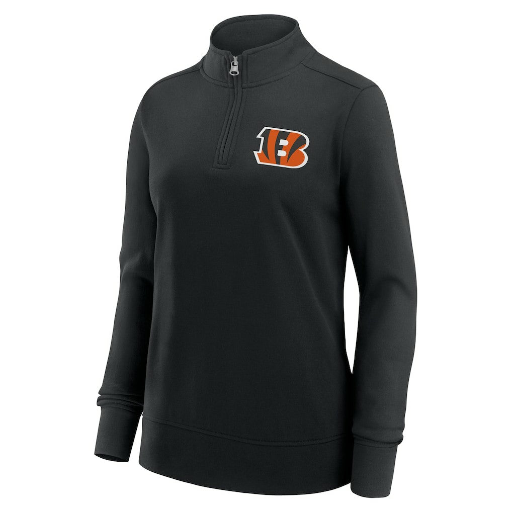 Logo Athletic Women's Velocity Quarter-Zip Jacket - Cincinnati Bengals