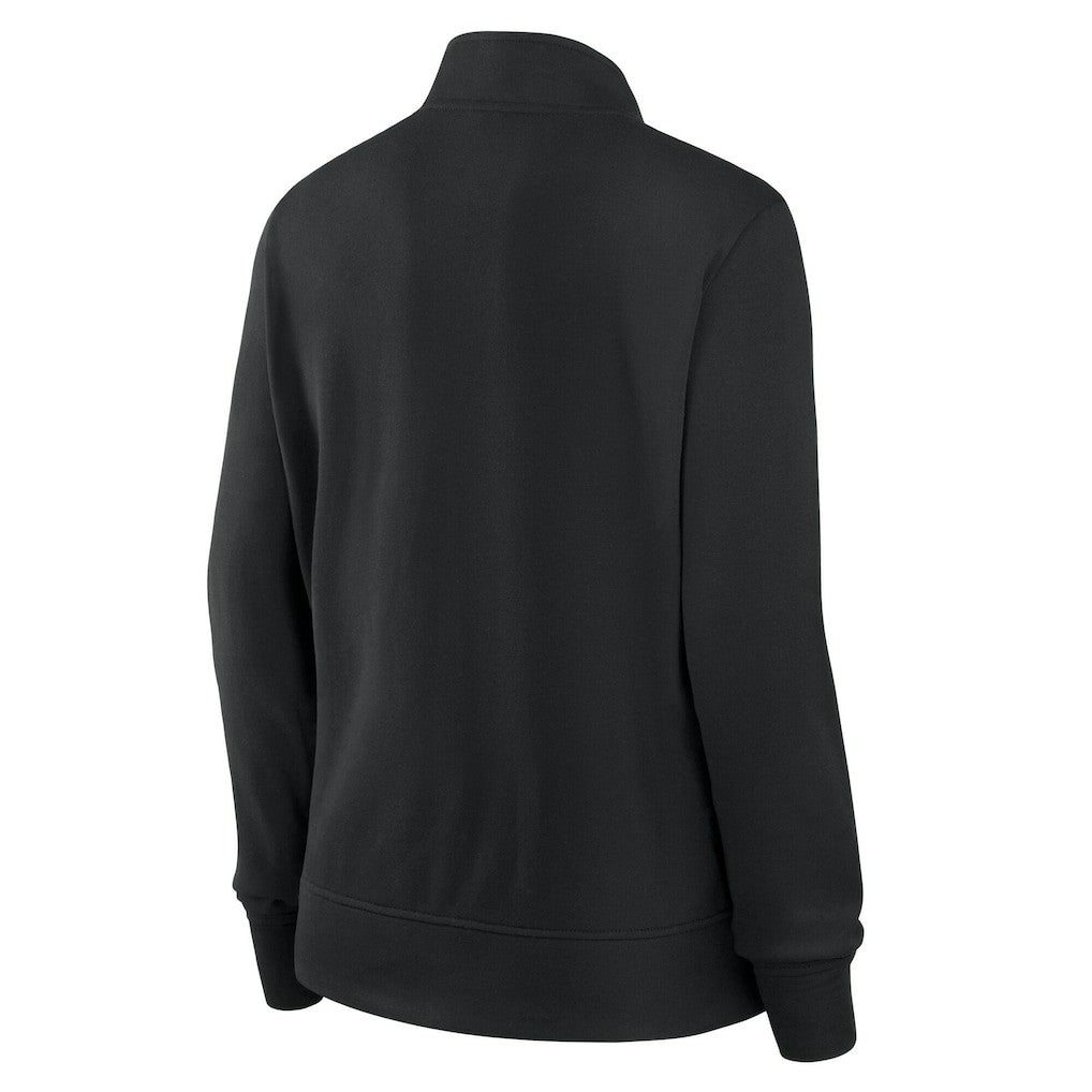 Logo Athletic Women's Velocity Quarter-Zip Jacket - Las Vegas Raiders
