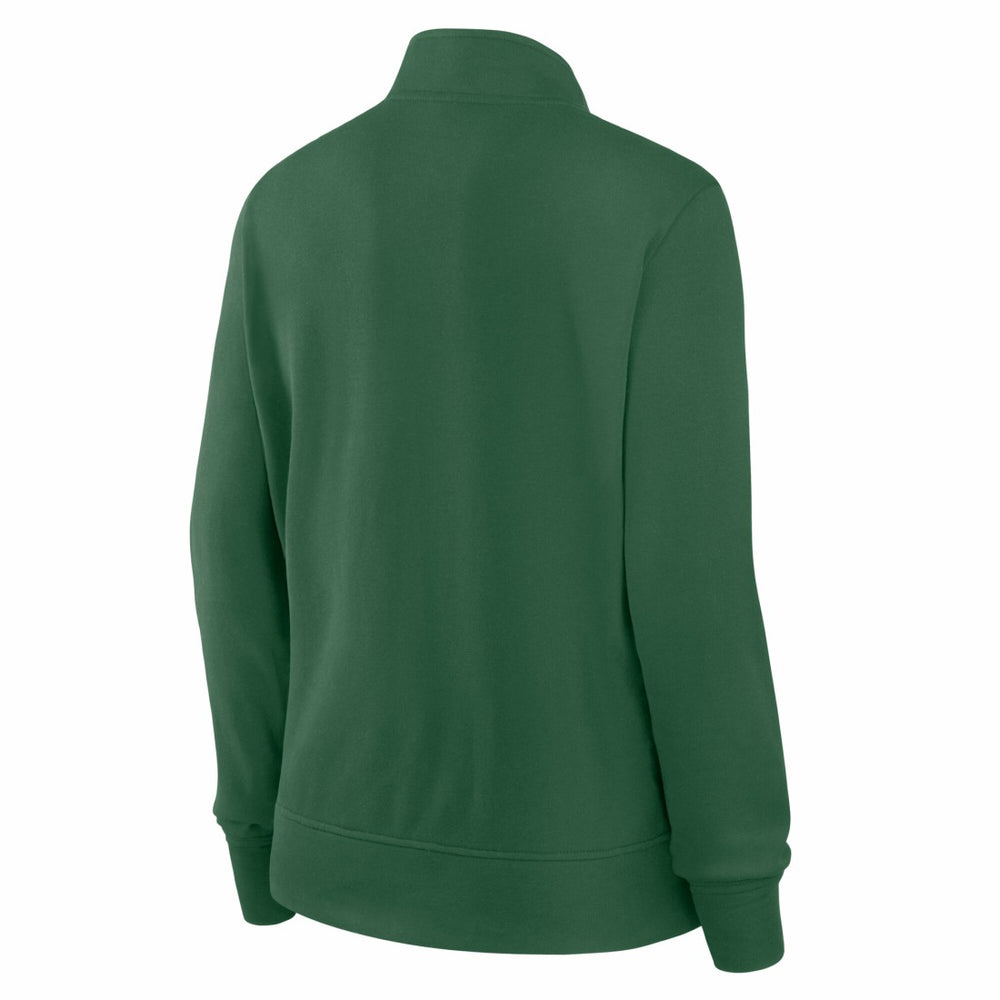 Logo Athletic Women's Velocity Quarter-Zip Jacket - New York Jets