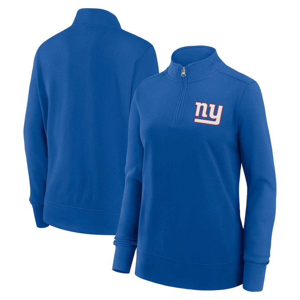 Logo Athletic Women's Velocity Quarter-Zip Jacket - New York Giants