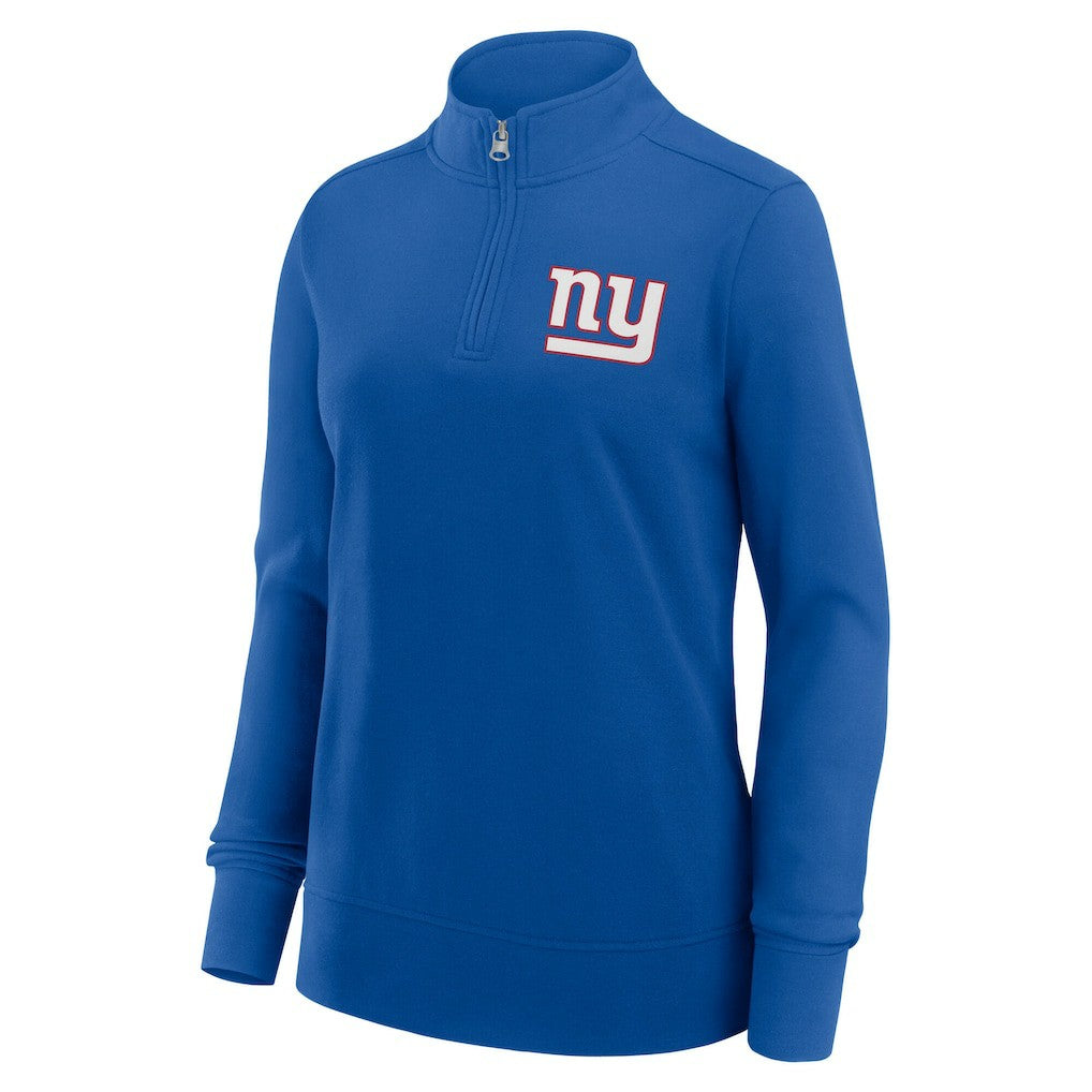 Logo Athletic Women's Velocity Quarter-Zip Jacket - New York Giants