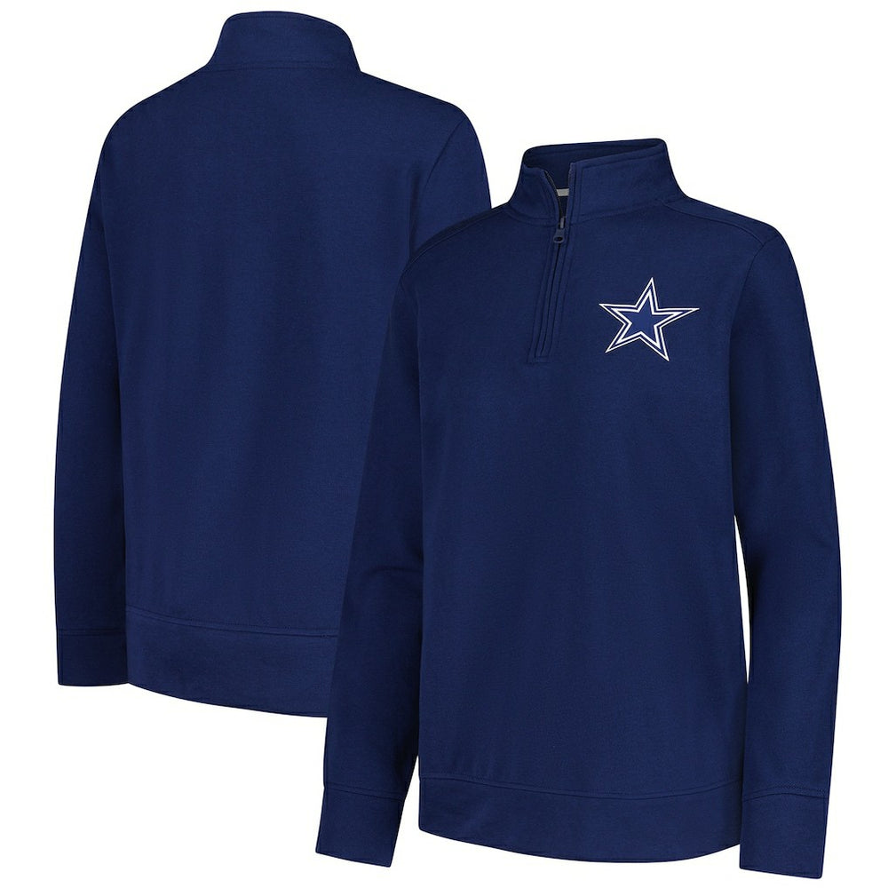 Logo Athletic Women's Velocity Quarter-Zip Jacket - Dallas Cowboys