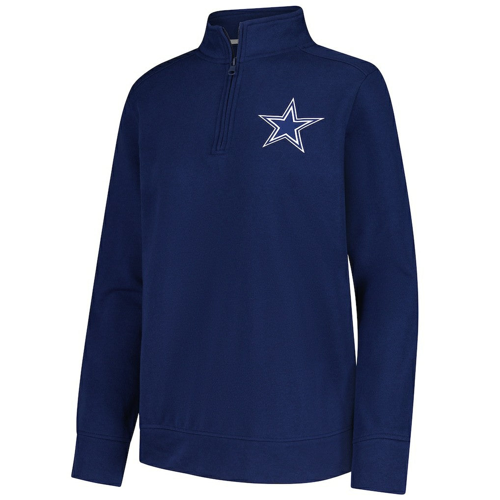 Logo Athletic Women's Velocity Quarter-Zip Jacket - Dallas Cowboys
