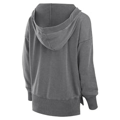 Women's Initiative Snow Wash French Terry V-Neck Pullover Hoodie - Jacksonville Jaguars